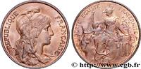 FRANCE 10 centimes Daniel-Dupuis III REPUBLIC 1901 (30mm, 10,07g, 6h) -