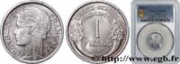 FRANCE 1 franc Morlon, légère PROVISIONAL GOVERNEMENT OF THE FRENCH REPUBLIC Castelsarrasin 1945 (23mm, 1,30g, 6h) -