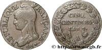 FRANCE Cinq centimes Dupré, grand module DIRECTOIRE Paris 1799 (28,11mm, 9,88g, 6h) -