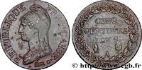 FRANCE Cinq centimes Dupré, grand module DIRECTOIRE Paris 1799 (28mm, g, 6h) -