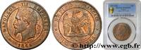 FRANCE Dix centimes Napoléon III, tête laurée SECOND EMPIRE Strasbourg 1864 (30mm, 10,01g, 6h) -