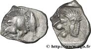 Archaïc 2 (550 BC to 480 BC) Obole MYSIA – KYZIKOS / CYZICUS Cyzique, Mysie c. 450-420 AC. (11mm, 0,80g, 3h) -