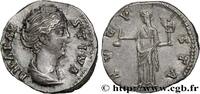 THE ANTONINES (96 AD to 192 AD) Denier FAUSTINA MAJOR Rome c. 147 (16,5mm, 3,13g, 12h) -