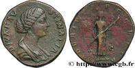 THE ANTONINES (96 AD to 192 AD) Sesterce FAUSTINA MINOR Rome 176 (30mm, 24,31g, 1h) -