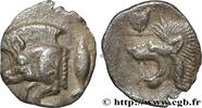Archaïc 2 (550 BC to 480 BC) Hemiobole MYSIA – KYZIKOS / CYZICUS Cyzique, Mysie c. 480-450 AC. (9,5mm, 0,37g, 6h) -