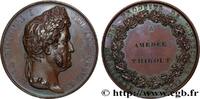 FRANCE Médaille, Exposition des produits de l’industrie EXPOSITIONS 1844 (56,5mm, 93,91g, 12h) -