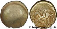 FRANCE Statère d'or uniface, revers aux esses et au globu AMBIANI (Area of Amiens) Amiens (80) c. 60-50 AC. (17,5mm, 5,31g, h) -