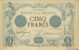 FRANCE 5 Francs NOIR FRANCE 5 Francs NOIR 1874 XF -