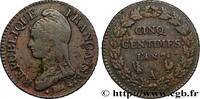 FRANCE Cinq centimes Dupré, grand module DIRECTOIRE Paris 1799 (28,11mm, 10,30g, 6h) -