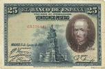 SPAIN 25 Pesetas SPAIN 25 Pesetas 1928 F -