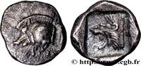 Archaïc 2 (550 BC to 480 BC) Hemiobole MYSIA – KYZIKOS / CYZICUS Cyzique, Mysie c. 480-450 AC. (7mm, 0,27g, 4h) -