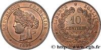 FRANCE 10 centimes Cérès III REPUBLIC Paris 1896 (30mm, 10,16g, 6h) -