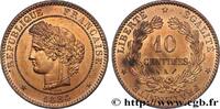 FRANCE 10 centimes Cérès III REPUBLIC Paris 1884 (30mm, 9,96g, 6h) -