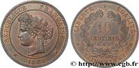 FRANCE 10 centimes Cérès III REPUBLIC Paris 1882 (30mm, 9,86g, 6h) -