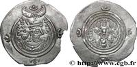 Post-hellenistic 2 (227 AD to 650 AD) Drachme SASANIAN - SASANIAN KINGDOM - KHOSROW II Furat-i-Mesham (PL) 615 (30,5mm, 3,43g, 3h) -