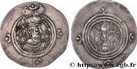 Post-hellenistic 2 (227 AD to 650 AD) Drachme SASANIAN - SASANIAN KINGDOM - KHOSROW II Veh-Ardashir, Séleucie (WH) 628 (30mm, 4,08g, 3h) -