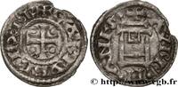 FRANCE Denier CHARLES II LE CHAUVE / THE BALD Orléans s.m. (18,5mm, 0,84g, 3h) -