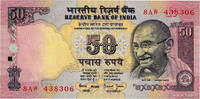 INDIA 50 Rupees INDIA 50 Rupees 1997 UNC- -