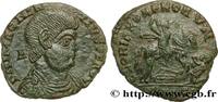 THE CHRISTIAN EMPIRE (337 AD to 363 AD) Demi-maiorina, (MB, Æ 2) MAGNENTIUS Lyon 05-08/350 (19mm, 2,52g, 11h) -