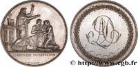 FRANCE Médaille de mariage AMOUR ET MARIAGE 1818 (32,5mm, 16g, 12h) -