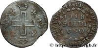 SAVOY - DUCHY OF SAVOY - VICTOR-AMADEUS II Sol (Soldo) SAVOY - DUCHY OF SAVOY - VICTOR-AMADEUS II Turin 1718 (20,5mm, 1,92g, 12h) -