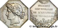 FRANCE Notaires de Versailles NOTAIRES DU XIXe SIECLE 1850 (34mm, g, h) -