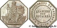 FRANCE Notaires de Nevers NOTAIRES DU XIXe SIECLE n.d. (31mm, g, 12h) -