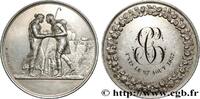 FRANCE Médaille de mariage, Jacob et Rachel, Stéphanie Na AMOUR ET MARIAGE 1857 (36,5mm, 21,56g, 12h) -