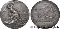 FRANCE Médaille, Syndicat général de la construction élec INDUSTRIE - GAZ ET ÉLECTRICITÉ n.d. (67,5mm, 152,84g, 12h) -