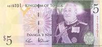 TONGA 5 Pa'anga TONGA 5 Pa'anga 2008 UNC- -
