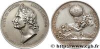 FRANCE Médaille, Premier vol en aérostat des Frères Montg LOUIS XVI Monnaie de Paris (1783) (40,5mm, 35,92g, 12h) -