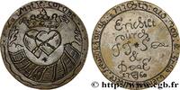 FRANCE Médaille, La Mitie corone AMOUR ET MARIAGE 1760 (29mm, 2,68g, 12h) -