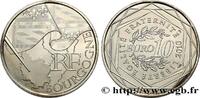 FRANCE 10 Euro des RÉGIONS - BOURGOGNE FRANCE Pessac 2010 (29mm, 10g, 12h) -