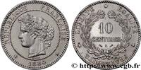 FRANCE 10 centimes Cérès, nickelé III REPUBLIC Paris 1884 (30mm, 10,09g, 6h) -