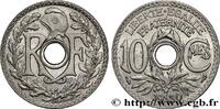 FRANCE 10 centimes Lindauer, petit trou III REPUBLIC 1930 (20,98mm, 4,00g, 6h) -