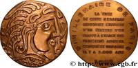 FRANCE Médaille, Statère d’or des Parisii, Bimillénaire d NUMISMATIQUE Monnaie de Paris 1989 (66,5mm, 165,57g, 12h) -