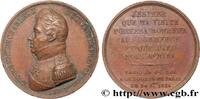 FRANCE Médaille, Avènement de Charles X au trône CHARLES X 1824 (41,5mm, 38,75g, 12h) -