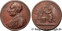 FRANCE Médaille, Consécrations jubilaires ITALIE - ÉTATS DU PAPE - BENOÎT XIII (Pietro Francesco Orsini) 1726 (33,5mm, 16,96g, 12h) -
