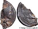 THE JULIO-CLAUDIANS (27 BC to 69 AD) Dupondius COL NEM (as), coupé en deux NEMAUSUS - NÎMES Nîmes c. 16/15-10 AC. (27mm, 6,10g, 2h) -