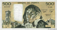 FRANCE 500 Francs PASCAL FRANCE 500 Francs PASCAL 1983 UNC -