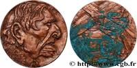 FRANCE Médaille, George Desvallières, n°6 ARTISTES : MUSICIENS, PEINTRES, SCULPTEURS Monnaie de Paris 1971 (67,5mm, 159,36g, 12h) -