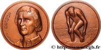 FRANCE Médaille, Jacques-Armand Cardon, n°1 ARTISTES : MUSICIENS, PEINTRES, SCULPTEURS Monnaie de Paris 1981 (75,5mm, 236,55g, 12h) -