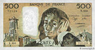 FRANCE 500 Francs PASCAL FRANCE 500 Francs PASCAL 1989 UNC- -