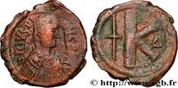 THE EMPIRE FROM ANASTASIUS TO MAURICE TIBERIUS (49 Demi-follis JUSTIN I Constantinople 522-527 (27,5mm, 10,42g, 6h) -