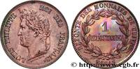 FRANCE Essai de 1 décime en cuivre, poids léger LOUIS-PHILIPPE I Paris 1840 (31mm, 9,56g, 6h) -