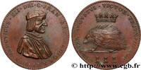 FRANCE Médaille, Porc-épic LOUIS XII LE PÈRE DU PEUPLE n.d. (59mm, 68,39g, 12h) -