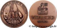FRANCE Médaille, 6e journées d’assurance des pêcheurs ASSURANCES 1998 (49,5mm, 75,51g, 12h) -