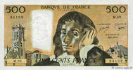 FRANCE 500 Francs PASCAL FRANCE 500 Francs PASCAL 1977 UNC -