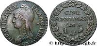 FRANCE Cinq centimes Dupré, grand module DIRECTOIRE Metz 1797 (29,83mm, 10,10g, 6h) -