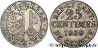 SWITZERLAND - REPUBLIC OF GENEVA 25 Centimes SWITZERLAND - REPUBLIC OF GENEVA 1839 (25mm, 3,91g, 6h) -